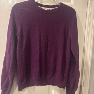 Boden Crew Neck pull over Crew Neck  sweater 100% cashmere size M
